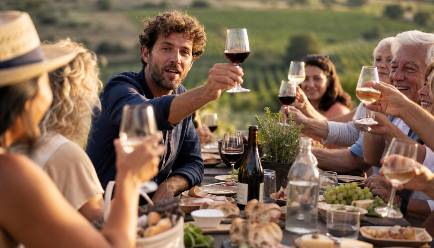 Saveurs locales, récits universels : comment le vin fédère un territoire